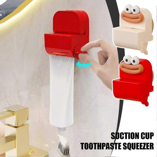 Tannkrempresser i pølseform, sterk og robust for badet 2