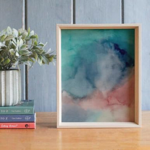 Deep Frame Light Oak Photo Frame - 8x10" 1