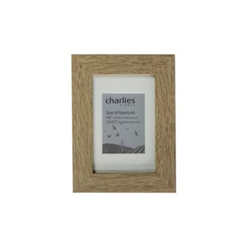 Oak Photo Frame - 4x6" 1