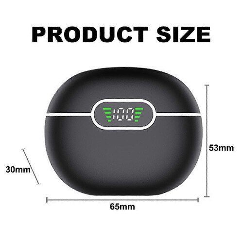 Auricolari wireless, cuffie Bluetooth 5.3, auricolari Bluetooth in-ear con display LED, impermeabili IPX5, ideali per lo sport, co 1