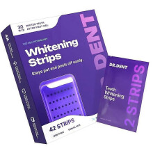 Teeth Whitening Strips 42 Count, At-Home Smile Brightening Kit, Easy Peel Off