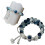 Pulseira com Pendente de Estrela e Borlas, Pulseira Delicada com Contas de Cristal para Meninas 4