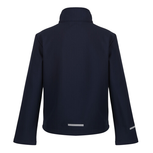(32In, Navy) Regatta Professional Childrens/Kids 2 Layer Soft Shell Jacket 1