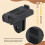 For  OSMO Action Pro Camera Magnetic Fork Adapter Quick Release Adapter Extension Mount Base Accessories Accessory 10