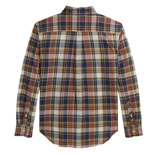Ralph Lauren (8-9 Years, Navy/Multicoloured) Ralph Lauren Boys Checked Shirt 1