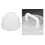 Box Portable Cake Box Muffin Carrier Clear Container with Lid Round Cake Holder Cake Container Bread Storage Container 4