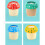 (Yellow) Kids Science Experiment Kaleidoscope Light Reflection Safe Durable Birthday Gift Green 5