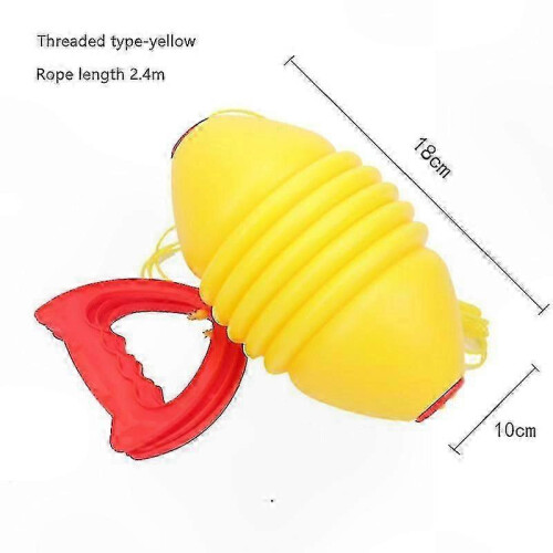 (B Yellow) Interactive Elastic Pulling Speed Balls for Kids Adults Sensory Training Outdoor Game 1