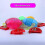 (B Yellow) Interactive Elastic Pulling Speed Balls for Kids Adults Sensory Training Outdoor Game 3