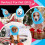 (dark green, M) Dog Warm Hat Solid Color Small Pompom Drawstring Winter Leopard Print Blue M 4