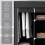 Fabric Wardrobe, with Rails and Shelves - Black 8