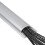 Hama PVC Kabelkanal Halbrund 100/7/2cm Grau 5