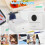 Misvayli Mini Thermal Printer, Bluetooth Label Maker Portable Printer for iOS Android, Sticker Printer with 5 Paper Rolls & Pens, QR Code Notes 6