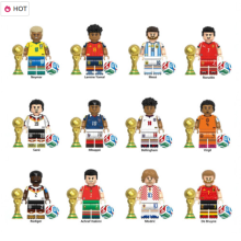 12PCS football match Players Kid Toy