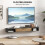 140 cm Floating TV Stand with Storage - Charcoal Grey 6