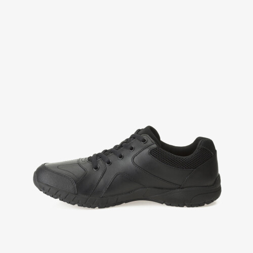 Clarks Air NorfolkSnr Black Leather 2