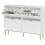Elegant Four-Drawer Shoe Cabinet - White 2