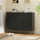 Elegant Four-Drawer Shoe Cabinet - Black 4