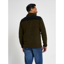 JACK PYKE Snap Neck Long Sleeve Thermal Fleece Top - Men's Adult - Dark Olive, Small