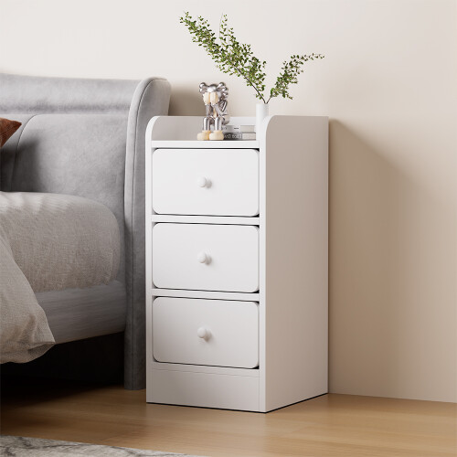 Living And Home Modern 3-Drawer Bedside Table 1