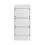 Living And Home Modern 3-Drawer Bedside Table 3