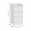 Living And Home Modern 3-Drawer Bedside Table 6