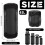 Compression Stuff Sack for Sleeping Bag,45L Lightweight Waterproof Compact Compression Nylon Stuff Sack StorageBag,Travel Compression Bag, Black 3