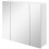 Wall Mounted Mirror Cabinet - White 2