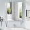 Wall Mounted Mirror Cabinet - White 3
