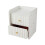 Living And Home Bedside Table with Dual Drawers 2