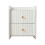 Living And Home Bedside Table with Dual Drawers 3