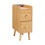 Living And Home Modern MDF Bedside Table with 2 Drawers 3