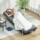 Homcom HOMCOM Single Sofa Bed, 3-in-1 Convertible Folding Chair Bed, Dark Grey 9
