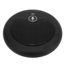 Omnidirectional USB Conference Microphone 5m Pick Up Sounds Type C Noise Reduction Mute Button Compatible with Video Meeting