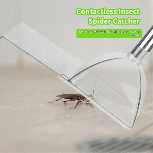 Spider and Insect Catcher - 32inch Adjustable Long-Handled Spider Catcher and Release, Contactless