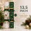6 Large Deluxe Christmas Crackers Green Deer Design 5