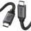 Silkland Certified USB4 Cable for Thunderbolt 4 Cable, Compatible with USB C 3.2 1