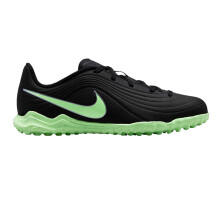 (3 UK, Black/Green) Nike Childrens/Kids Tiempo Club Turf Training Football Boots