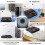 CD Player-- Home Desktop CD Player with Speakers CD Players Bluetooth with USB 6