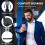 Mpow MPOW Bluetooth 5.3 Headset Wireless Headphones Mic for Trucker Office PC Calling 9