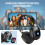 Mpow MPOW Wireless Bluetooth 6.0 Over Ear Headphones Speaker Touch Screen Earphones 7