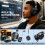 Mpow MPOW Wireless Bluetooth 6.0 Over Ear Headphones Speaker Touch Screen Earphones 9