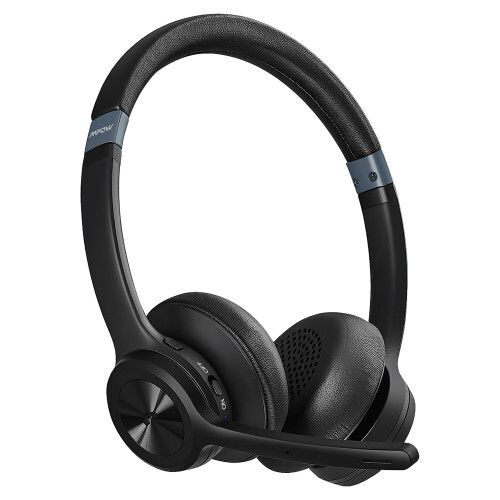 Mpow MPOW Bluetooth 5.3 Headset Wireless Headphones Mic for Trucker Office PC Calling 1