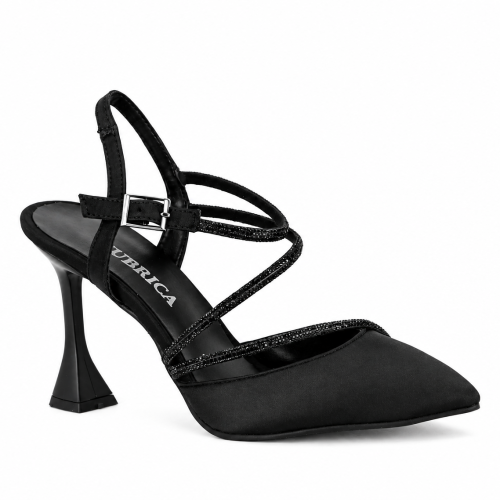 (37, Black) Strappy Heels Size 34-43 2