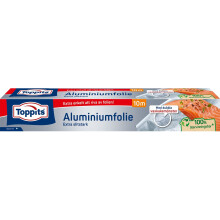 Foglio di alluminio 29,5 cmX10 m RICICLATO (Nota 20 pz DFP)