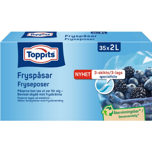 Vuilniszakken 2L, 35 stuks