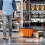 3-in-1 Stackable Rolling Tool Box - Orange 8