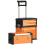 3-in-1 Stackable Rolling Tool Box - Orange 2
