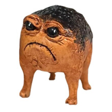 Grumpy Frog Toad Standbeeld Lelijk Boos Outdoor Garden Yard Kikker Decor Standbeeld Leuk Nieuwigheid Thuiskantoor Kikker Decor Sculptuur