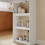 SoBuy Foldable Kitchen Island with Breakfast Bar 12